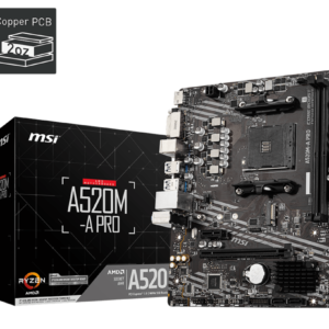 Motherboard MSI A520M-A PRO DDR4 AM4