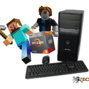 PC Gamer económica Ryzen 3 8gb 500gb SSD