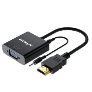 Adaptador Kelyx HDMI a VGA 1080p c/audio
